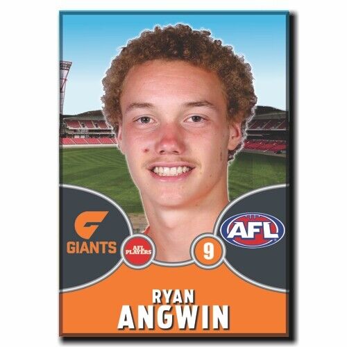 2021 AFL GWS Giants Player Magnet - ANGWIN, Ryan