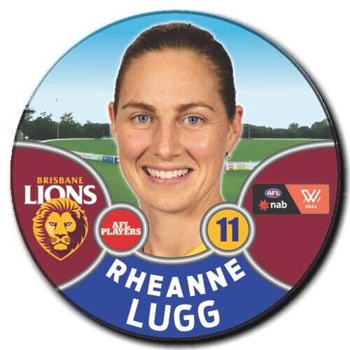 2021 AFLW Brisbane Player Badge - LUGG, Rheanne