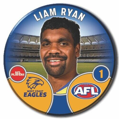 2022 AFL West Coast - RYAN, Liam