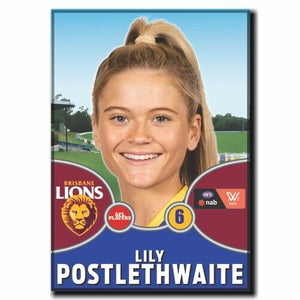 2021 AFLW Brisbane Player Magnet - POSTLETHWAITE, Lily