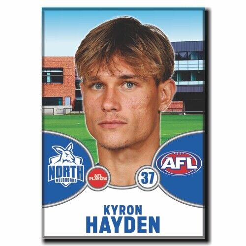2021 AFL North Melbourne Player Magnet - HAYDEN, Kyron