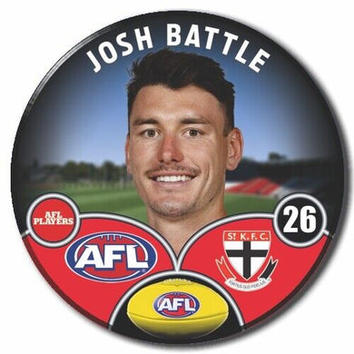 2024 AFL St Kilda Football Club - BATTLE, Josh