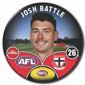 2024 AFL St Kilda Football Club - BATTLE, Josh