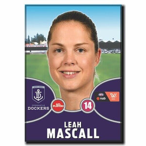2021 AFLW Fremantle Player Magnet - MASCALL, Leah