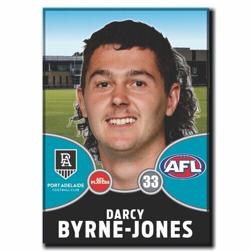 2021 AFL Port Adelaide Player Magnet - BYRNE-JONES, Darcy