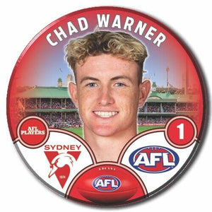 2023 AFL Sydney Swans Football Club - WARNER, Chad