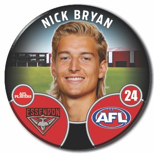 2022 AFL Essendon - BRYAN, Nick