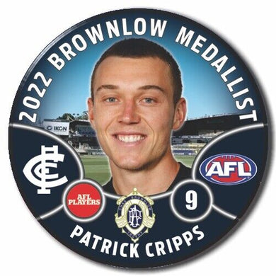 2022 AFL Carlton Brownlow - CRIPPS, Patrick