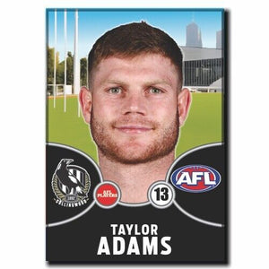 2021 AFL Collingwood Player Magnet - ADAMS, Taylor