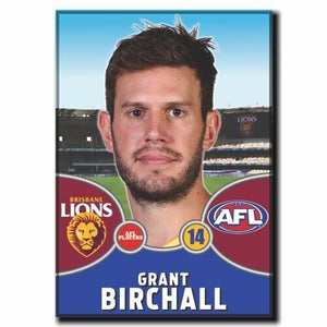2021 AFL Brisbane Lions Player Magnet - BIRCHALL, Grant