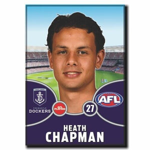 2021 AFL Fremantle Dockers Player Magnet - CHAPMAN, Heath