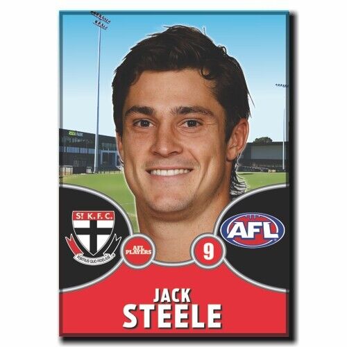2021 AFL St Kilda Player Magnet - STEELE, Jack