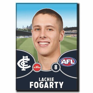 2021 AFL Carlton Player Magnet - FOGARTY, Lachie