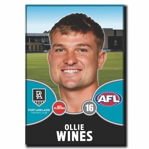 2021 AFL Port Adelaide Player Magnet - WINES, Ollie