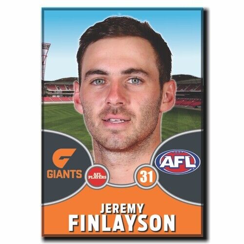 2021 AFL GWS Giants Player Magnet - FINLAYSON, Jeremy