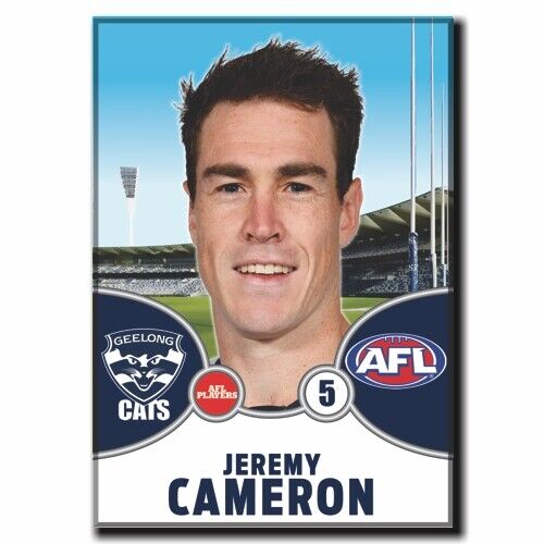 2021 AFL Geelong Player Magnet - CAMERON, Jeremy
