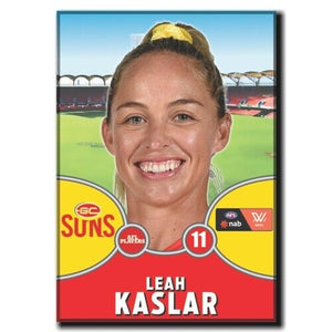2021 AFLW Gold Coast Suns Player Magnet - KASLAR, Leah