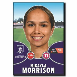 2021 AFLW Fremantle Player Magnet - MORRISON, Mikayla