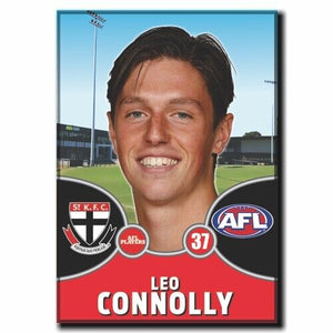 2021 AFL St Kilda Player Magnet - CONNOLLY, Leo