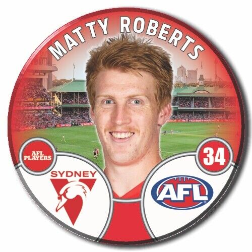 2022 AFL Sydney Swans - ROBERTS, Matty