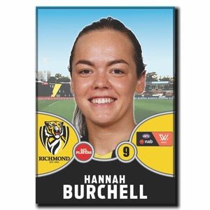 2021 AFLW Richmond Player Magnet - BURCHELL, Hannah