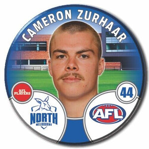 2022 AFL North Melbourne - ZURHAAR, Cameron