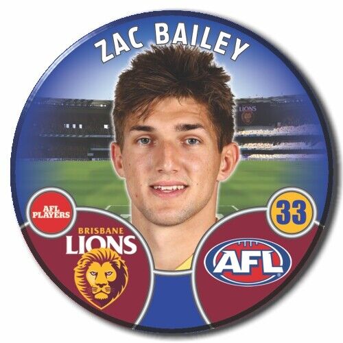 2022 AFL Brisbane Lions - BAILEY, Zac