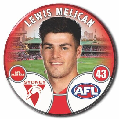 2022 AFL Sydney Swans - MELICAN, Lewis