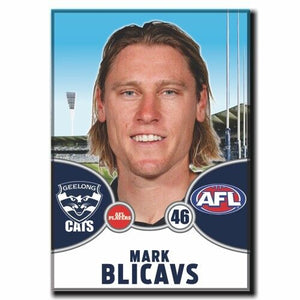 2021 AFL Geelong Player Magnet - BLICAVS, Mark