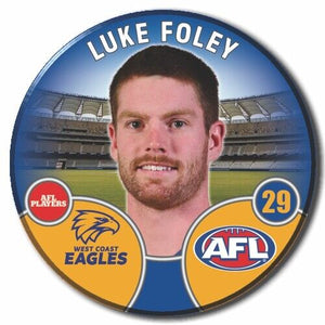 2022 AFL West Coast Eagles - FOLEY, Luke