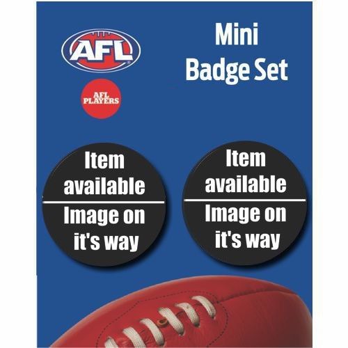 Mini Player Badge Set - Carlton Blues - Matthew Lobbe