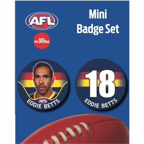 Mini Player Badge Set - Adelaide Crows - Eddie Betts