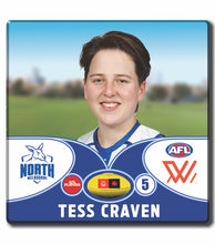 AFLW S8 North Melbourne - CRAVEN, Tess