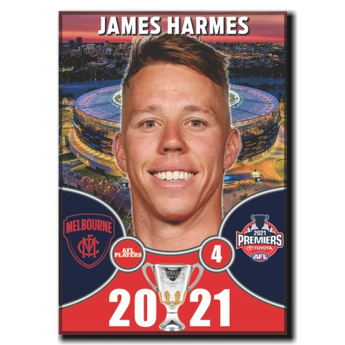 2021 AFL PREMIERS PLAYER MAGNET -  HARMES, James