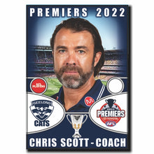 2022 AFL PREMIERS Geelong - SCOTT, Chris - COACH